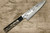 Takeshi Saji VG10 Black Damascus LC Japanese Chefs Gyuto Knife 180mm with Black-Gold Japanese Urushi Lacquered Handle