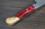 Sakai Takayuki Grand Chef SP-Type III Japanese Chefs Gyuto Knife 210mm Volcano-Red Stabilized Hybrid Resin Handle