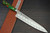 Sakai Takayuki Grand Chef SP-Type III Japanese Chefs Gyuto Knife 240mm Jungle-Green Stabilized Hybrid Resin Handle