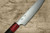 Kei Kobayashi R2 Special Finished RS8R Japanese Chefs Petty KnifeUtility 150mm with Red-Ring Octagonal Handle