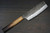 Sakai Takayuki Homura Guren Aogami 2 steel Japanese Chefs NakiriVegetable 180mm with Urushi Lacquered Oak Handle