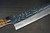 Takeshi Saji SRS13 Mirror Hammered Damascus STW Japanese Chefs Gyuto Knife 240mm Bottle-Green Stabilized Hybrid Resin Handle