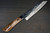Takeshi Saji SRS13 Mirror Hammered Damascus STW Japanese Chefs Petty KnifeUtility 150mm Hybrid-Wood Stabilized Handle