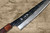 Yu Kurosaki R2SG2 Hammered SENKO-EI WA RS8H Japanese Chefs Gyuto Knife 210mm with Brown-Ring Octagonal Handle