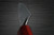 Yoshimi Kato 63 Layer VG10 Black Damascus RS8R Japanese Chef's Petty Knife(Utility) 120mm with Red-Ring Octagonal Handle 