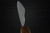 Yu Kurosaki R2(SG2) Hammered SENKO-EI WA OK8B Japanese Chef's Santoku Knife 170mm with Urushi Lacquered Oak Handle 