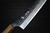Yu Kurosaki R2(SG2) Hammered SENKO-EI WA OK8B Japanese Chef's Santoku Knife 170mm with Urushi Lacquered Oak Handle 