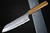 Yu Kurosaki R2(SG2) Hammered SENKO-EI WA OK8B Japanese Chef's Santoku Knife 170mm with Urushi Lacquered Oak Handle 
