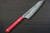 Sakai Takayuki 33-Layer VG10 Damascus Urushi Chefs Kengata-Santoku Knife 160mm with Japanese Lacquered Oak Handle KOUSEKI