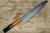 Sakai Takayuki Non-Stick Coating VG10 Hammered WA KUROKAGE Japanese Chef's Gyuto Knife 240mm with Japanese Lacquered Gloss Oak Handle 