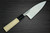 [Left Handed] Sakai Takayuki Kasumitogi Buffalo Tsuba Japanese Chef's Deba Knife 165mm 