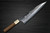 Yu Kurosaki R2(SG2) Hammered SENKO-EI WA WN8W Japanese Chef's Gyuto Knife 240mm with Wood-Grain Ring Walnut Handle 