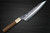 Yu Kurosaki R2(SG2) Hammered SENKO-EI WA WN8W Japanese Chef's Gyuto Knife 180mm with Wood-Grain Ring Walnut Handle 