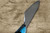 Yu Kurosaki R2(SG2) Hammered SENKO-EI Custom TCAEB Japanese Chef's Gyuto Knife 240mm with Blue Turquoise & Ebony Handle 