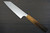 Kei Kobayashi R2 Special Finished OK8BYW Japanese Chef's Bunka Knife 170mm with Urushi Lacquered Oak Handle 