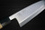 Muneaki White Steel Migaki Japanese Chef's Deba Knife 165mm with Buffalo Tsuba Magnolia Wood Handle 