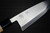 Muneaki White Steel Migaki Japanese Chef's Deba Knife 180mm with Buffalo Tsuba Magnolia Wood Handle 