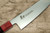 Sakai Takayuki JEWEL VG1 Japanese Chef's Santoku Knife 180mm Double Ring Wenge Handle [Ruby] 