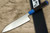 Sakai Takayuki JEWEL VG1 Japanese Chef's Santoku Knife 180mm Double Ring Wenge Handle [Sapphire] 