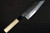 Miyazaki Kajiya Aogami No.2 Kurouchi Japanese Chef's TSUBAKI Hakata Knife 210mm with Magnolia Wood Handle 