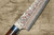 Takeshi Saji VG10W Colored Damascus Nashiji IRN Japanese Chef's Petty Knife(Utility) 150mm with Desert Ironwood Handle 