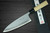 [Left Handed] Yoshihiro White No.2 Supreme Jousaku JCHC Japanese Chef's Deba Knife 150mm with Magnolia Wood Handle 