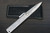 Takeshi Saji Higonokami Folding VG10 Black Damascus Petty Knife(Utility) 70mm with Damascus Metal Handle 