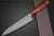 Yoshimi Kato R2 Black Damascus RS8R Japanese Chef's Gyuto Knife 210mm with Red-Ring Octagonal Honduran Rosewood Handle 