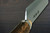 Sakai Takayuki Shirogami No.1 Migaki Japanese Chef's Chopper 180mm with Long Lacquered Oak Handle 