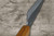 Satoshi Nakagawa Aogami #1 Kurouchi OK8B Japanese Chef's Santoku Knife 170mm with Urushi Lacquered Oak Handle 