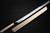 Sakai Takayuki Tuna Maguro Bocho Japanese Chef's Tuna-Kiri and Saya SET 540mm Tokujyo Supreme (White 2 steel) with Water Buffalo Octagonal Handle and Saya Sheath 