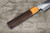 Satoshi Nakagawa Aogami #1 Migaki RS8M Japanese Chef's Slicer(Sujihiki) 240mm with Light-Brown-Ring Octagonal Handle 