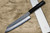 Sakai Takayuki 33-Layer VG10 Damascus Ebony Chef's Kengata-Gyuto Knife 190mm with Full Ebony Handle 