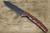 Yu Kurosaki Folding R2(SG2) Black Petty Knife(Utility) 105mm with Desert Ironwood Handle 