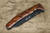 Yu Kurosaki Folding R2(SG2) Black Petty Knife(Utility) 105mm with Desert Ironwood Handle 