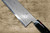 Daisuke Nishida Shirogami No.1 Damascus Japanese Chef's Kiritsuke-Nakiri(Vegetable) 180mm with Stabilized BP Birch Handle [Wine-Red] 