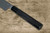 Sakai Takayuki ONIZORI Ginsan Japanese Chef's Mirrored Sakimaru-Takohiki(Sashimi) 300mm with Double Water Buffalo Ring Ebony Handle [Strongly Arched Version] 