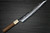 Yu Kurosaki R2(SG2) Hammered SENKO-EI WA WN8W Japanese Chef's Slicer(Sujihiki) 270mm with Wood-Grain Ring Walnut Handle 