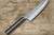 Yu Kurosaki Aogami Super KOKUSEN-EI EB8N Japanese Chef's Santoku Knife 170mm with Full Ebony Handle  Yu Kurosaki Aogami Super KOKUSEN-EI EB8N Japanese Chef's Santoku Knife 170mm with Full Ebony Handle