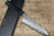 Yu Kurosaki Aogami Super KOKUSEN-EI EB8N Japanese Chef's Bunka Knife 165mm with Full Ebony Handle 