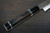 Satoshi Nakagawa Aogami#1 Damascus Kurouchi EBBFB2 Japanese Chef's Kiritsuke-Slicer(Sujihiki) 240mm with Double Buffalo Ringed Ebony Handle 