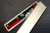 Takeshi Saji Makie-Art VG10W Colored Damascus Japanese Chef's Nakiri(Vegetable) 170mm with Urushi Lacquered Saya and Handle [Utsusemi] MURASAKI SHIKIBU 1000th Anniversary 