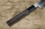 Sakai Takayuki Ginsan Warikomi Ebony Handle Japanese Chef's Petty Knife(Utility) 180mm 