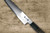 Sakai Takayuki Ginsan Warikomi Ebony Handle Japanese Chef's Petty Knife(Utility) 180mm 