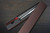 Yoshimi Kato R2 MINAMO Hammered RS8R Japanese Chef's Slicer(Sujihiki) 270mm with Red-Ring Octagonal Handle 