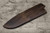 Magnolia Saya Sheath Dark Brown [with Ebony Pin] for 180mm Santoku Knife 