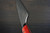 Takeshi Saji R2 Diamond Finish Damascus TCR Japanese Chef's Gyuto Knife 240mm with Red-Yellow Turquoise Handle 