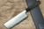 Nigara VG-XEOS Damascus Hammered EB8B Japanese Chef's Nakiri(Vegetable) 180mm with Ebony Handle  Nigara VG-XEOS Damascus Hammered EB8B Japanese Chef's Nakiri(Vegetable) 180mm with Ebony Handle