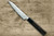 Nigara VG-XEOS Damascus Hammered EB8B Japanese Chef's Petty Knife(Utility) 150mm with Ebony Handle  Nigara VG-XEOS Damascus Hammered EB8B Japanese Chef's Petty Knife(Utility) 150mm with Ebony Handle