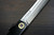 HIGONOKAMI Nagao Kanekoma Aogami Engraving Folding Kritsuke-Petty Knife(Utility) 72mm with Black Brass Handle [Holy Beasts - SEIRYU] 